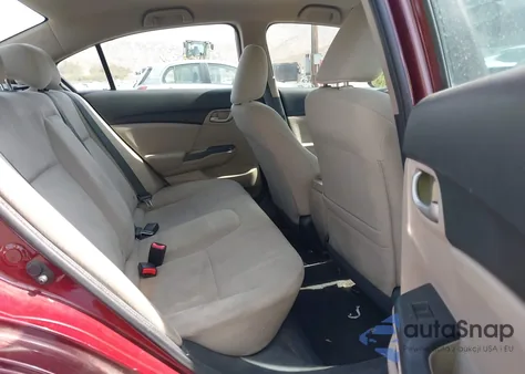 2013 Honda Civic Lx из США, поврежденный, VIN 2HGFB2F53DH514401